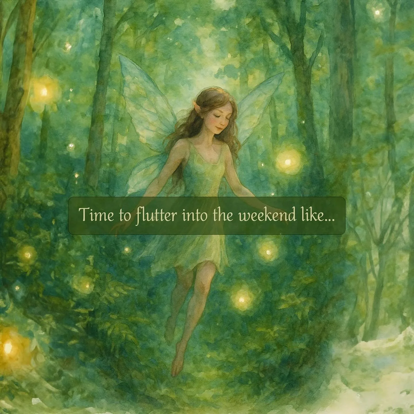 ✨✨ friday fairy vibes ✨✨

The week has been filled with magic, but now it&rsquo;s time to let the fairies guide us into the weekend ✨🌿✨ Take a deep breath and release the stress as we step into the soft embrace of the weekend&rsquo;s woodland enchan