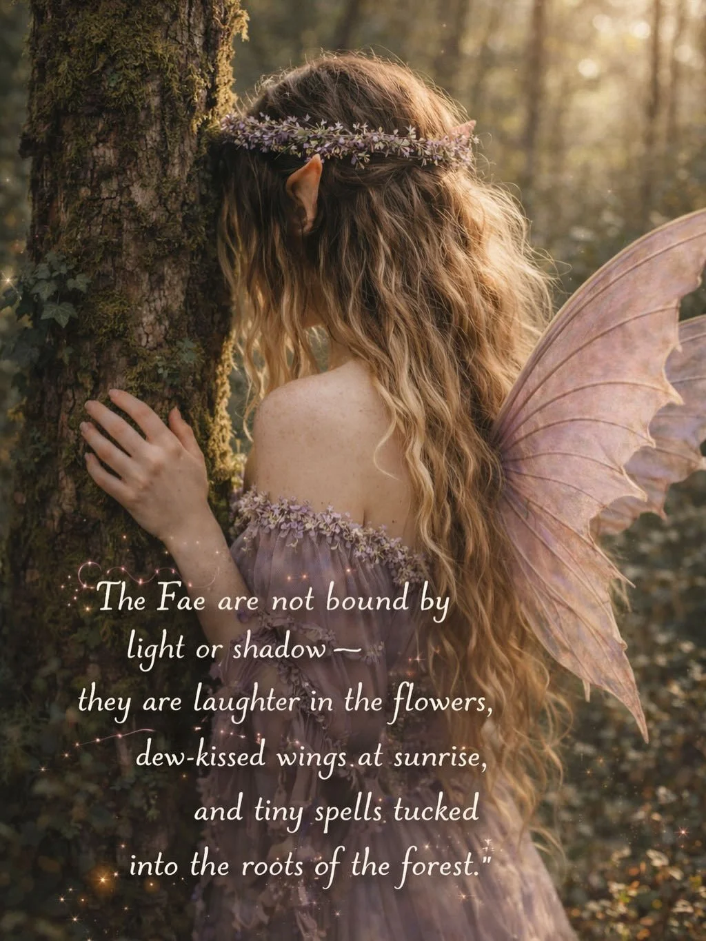 tucked between the trees,
where the light softens and the air hums quietly&hellip;

there is a kind of magic you don&rsquo;t see&mdash;
you feel it.

In the moss beneath your feet,
in the hush of leaves,
in the stories, the forest remembers long afte