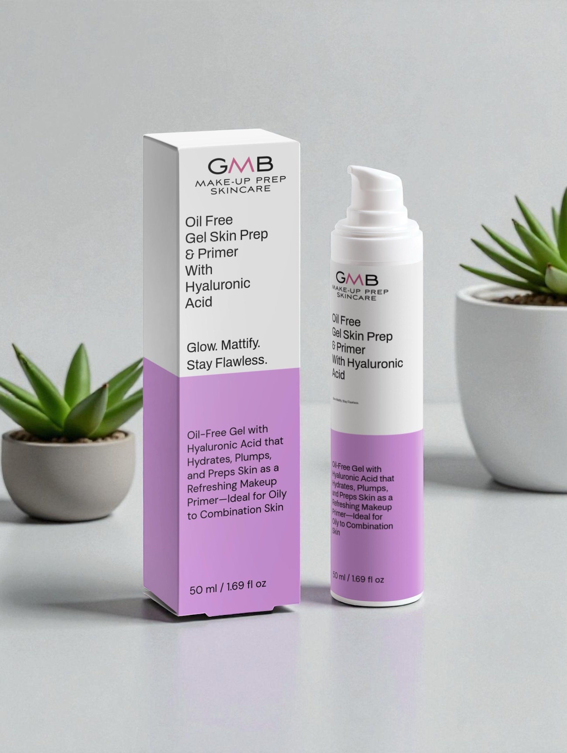 [BRAND NEW] Oil-Free Hydrating Gel Skin Prep & Primer - GMB Make-Up Prep Skincare