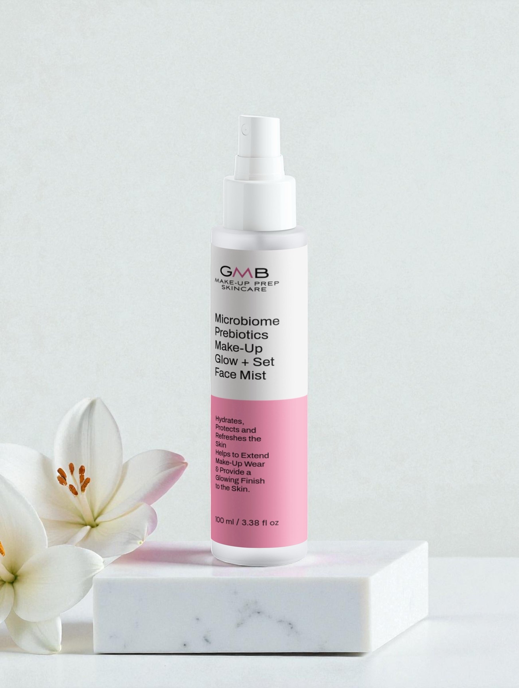 [BRAND NEW] Microbiome Prebiotics Make-Up Glow + Set Face Mist - GMB Make-Up Prep Skincare