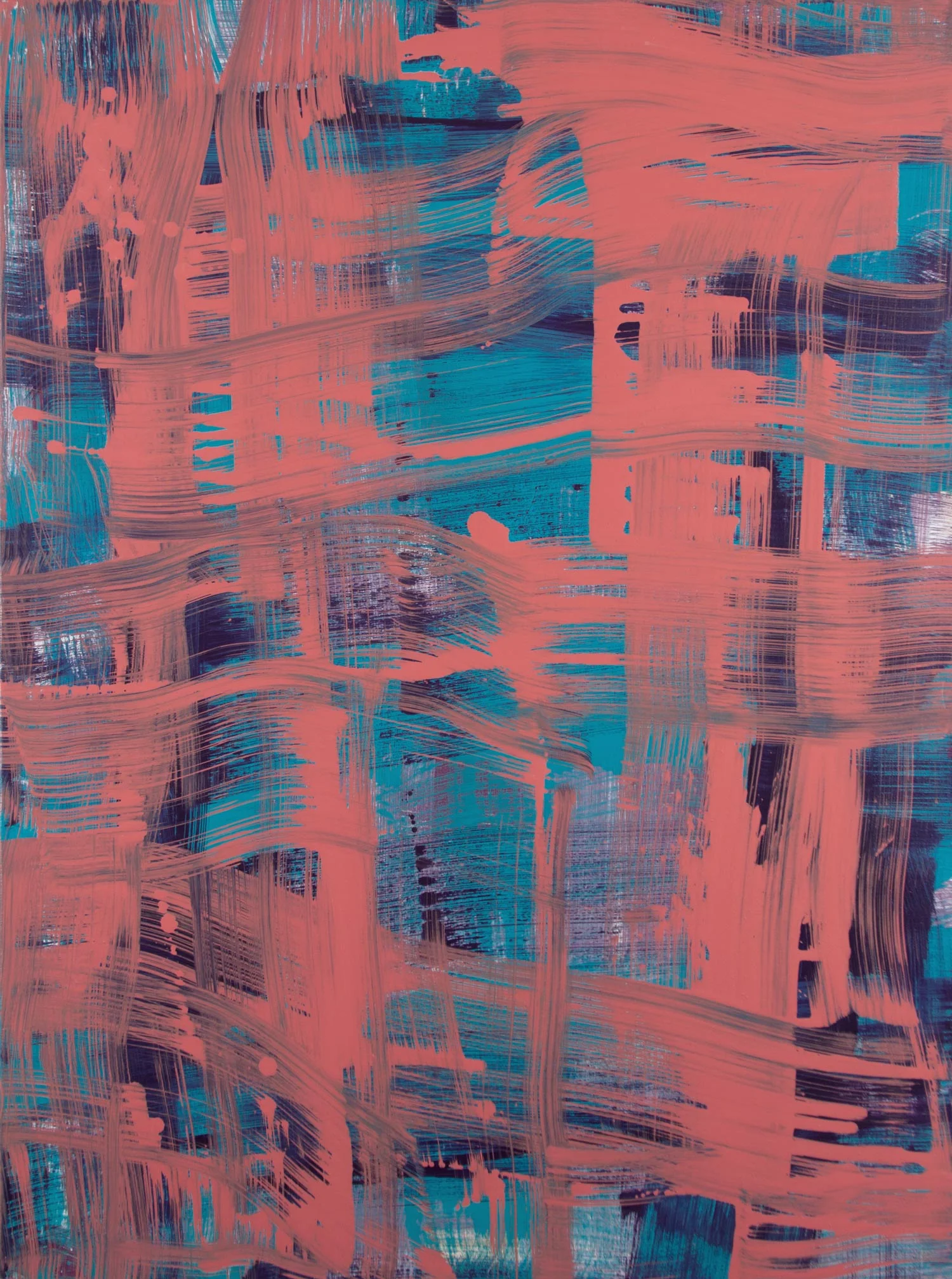 Sediment , 2013 oil on canvas 40 x 30 in.