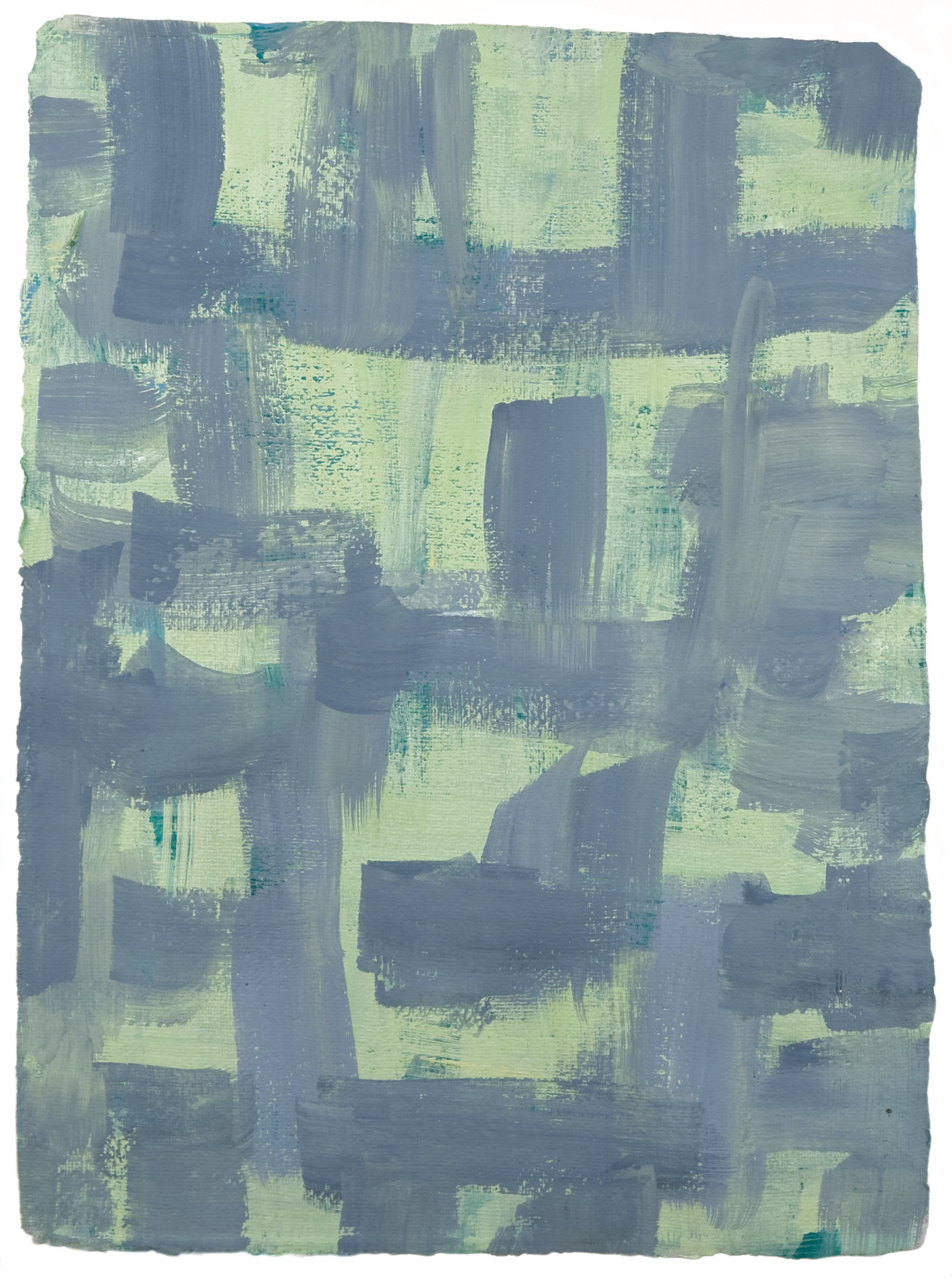 Nantucket 1 , 2011 casein on cotton rag paper 16.5 x 12.25 in.