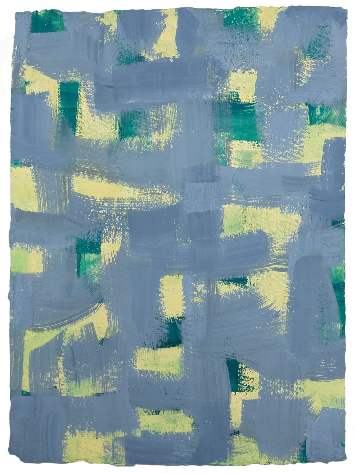 Nantucket 5 , 2011 casein on cotton rag paper 16.5 x 12.25 in.