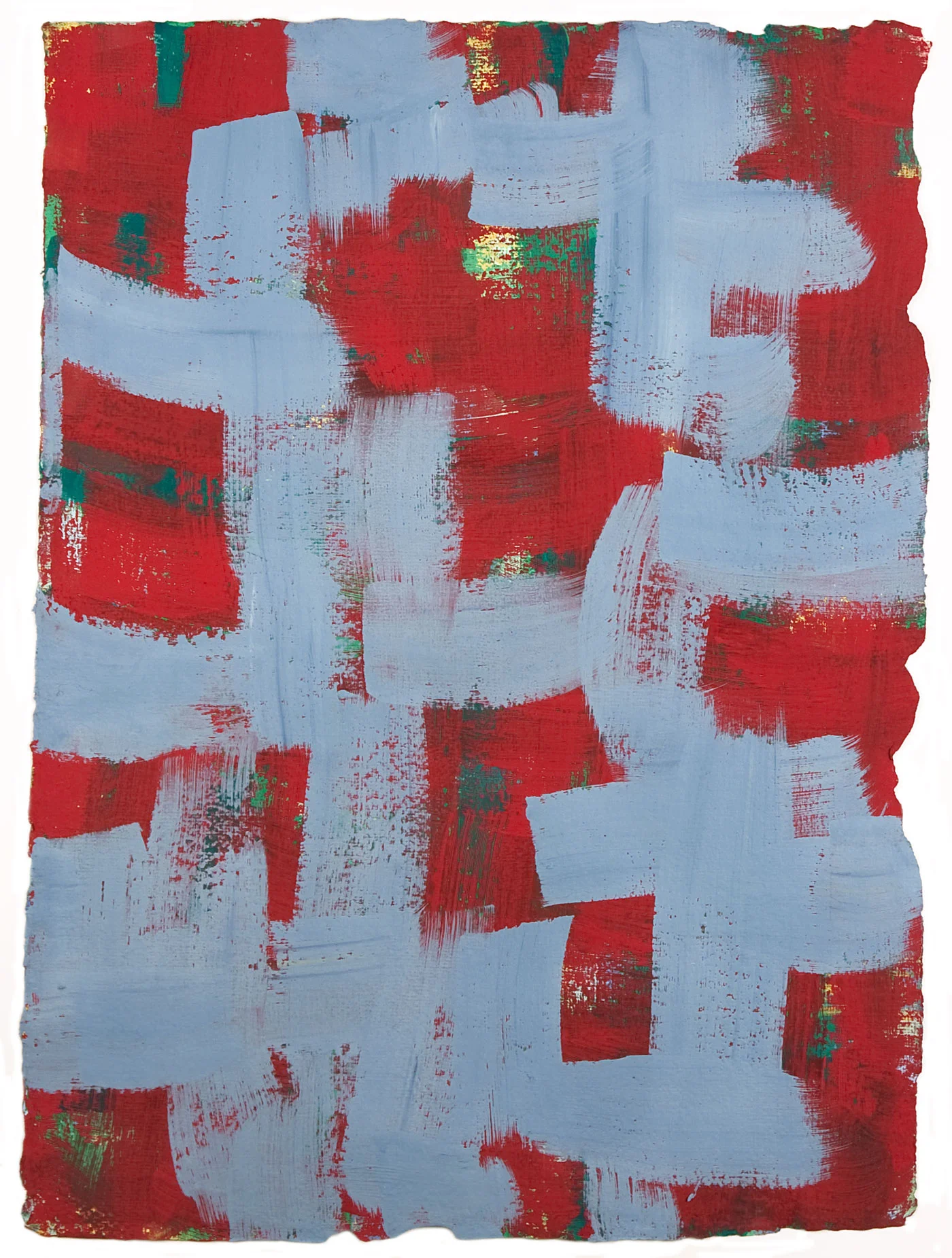 Nantucket 7 , 2011 casein on cotton rag paper 16.5 x 12.25 in.