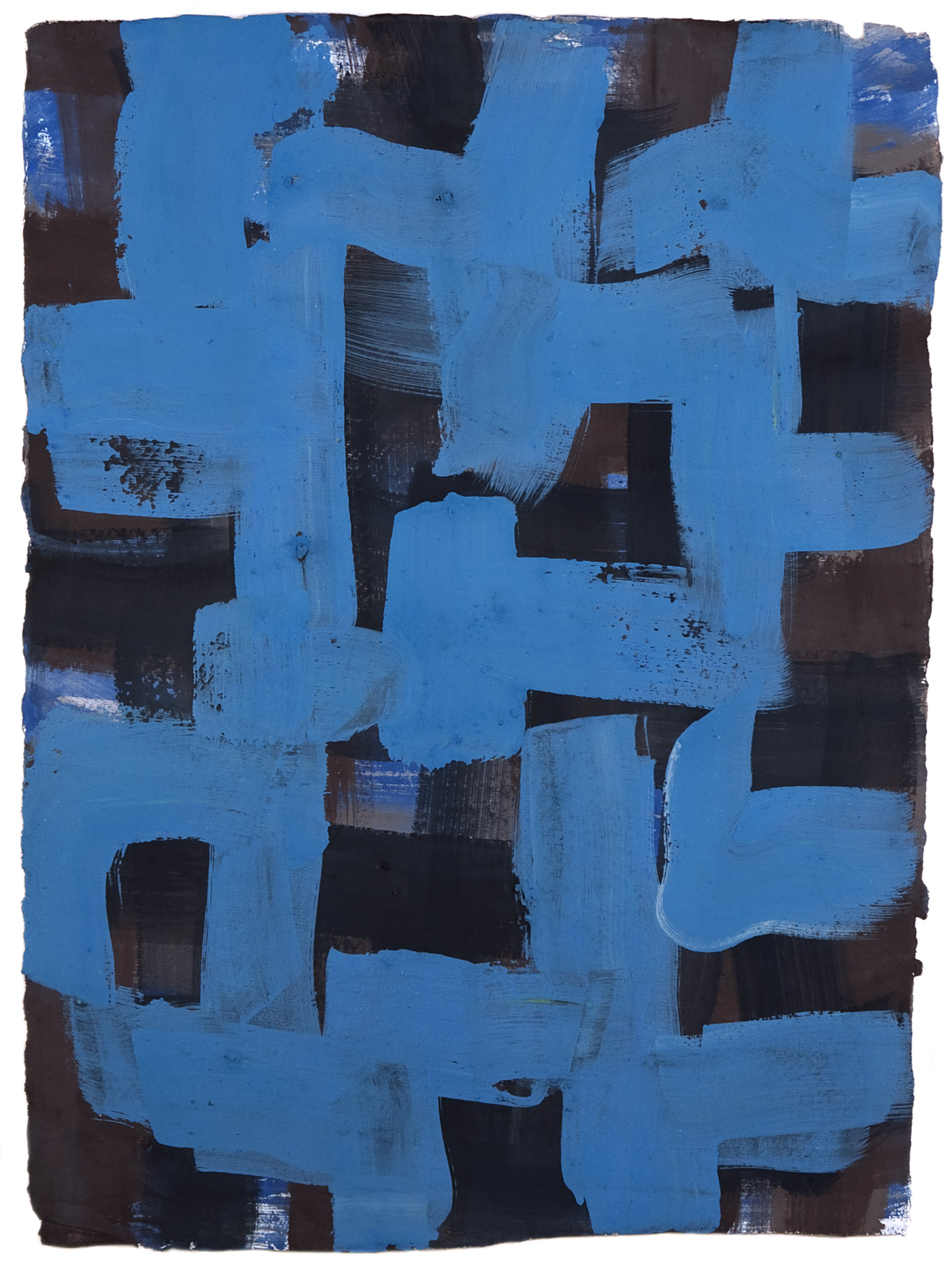 Nantucket 14 , 2011 casein on cotton rag paper 16.5 x 12.25 in.