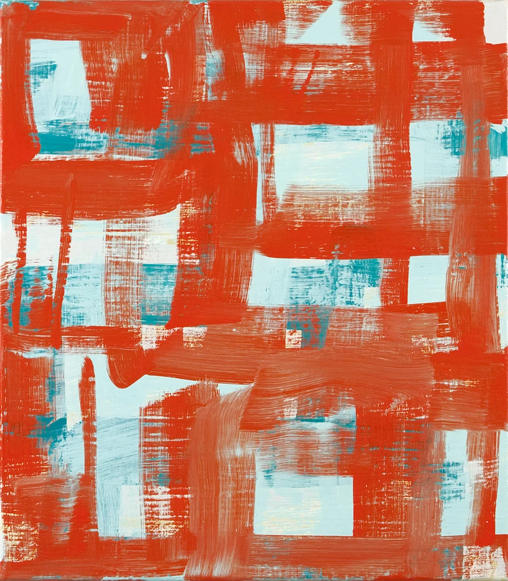 Four Square , 2011 oil on linen 17 x 15 in.