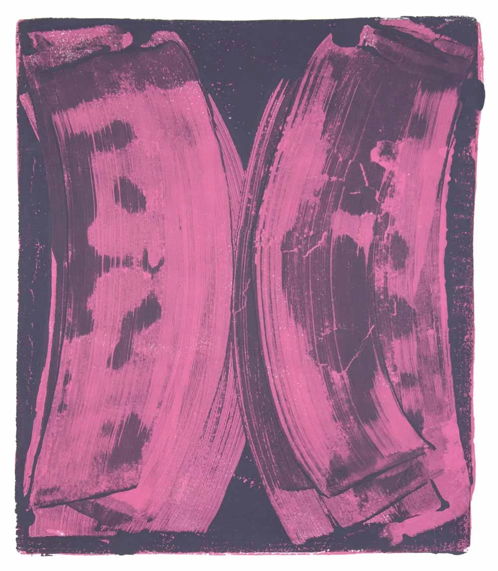 Ribs 12, 2017 Monotype Image 14 x 12 in. Sheet 18 x 16 in. Available at IdeelArt: http://www.ideelart.com/artists/1408-anne-russinof.html