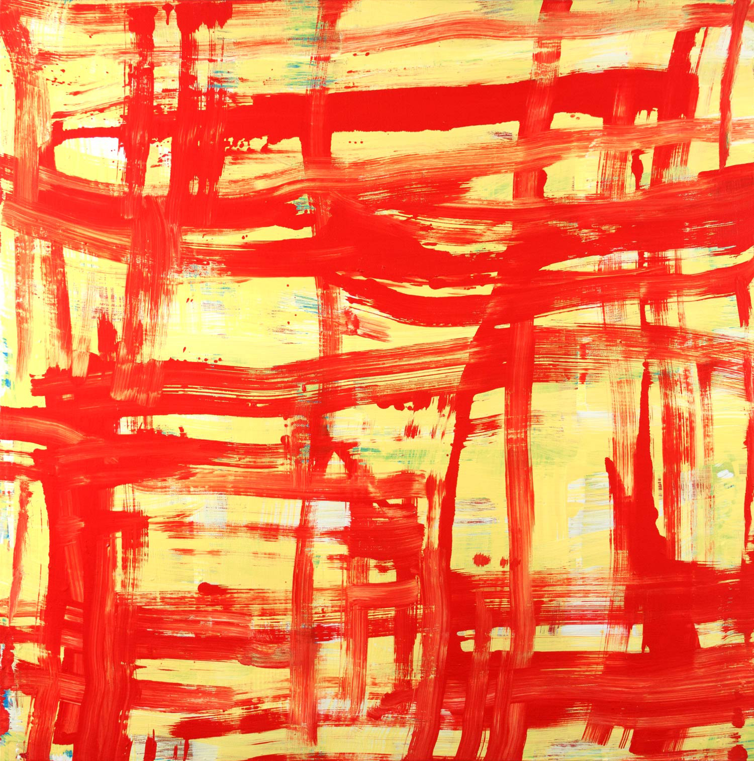   Open Weave , 2012 Oil on Canvas 30 x 30 in. 