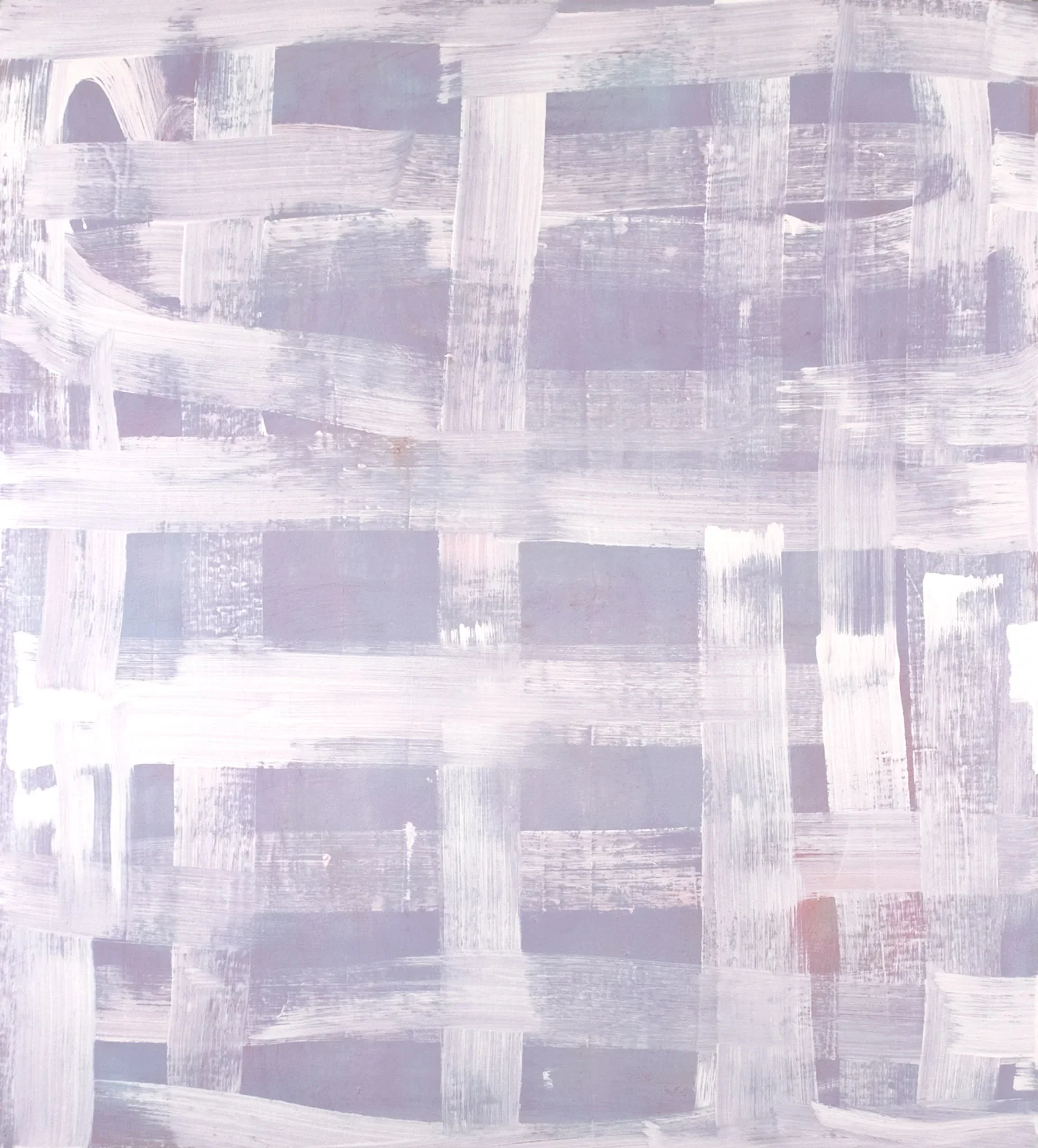White Weave , 2012 oil on canvas 50 x 44 in.