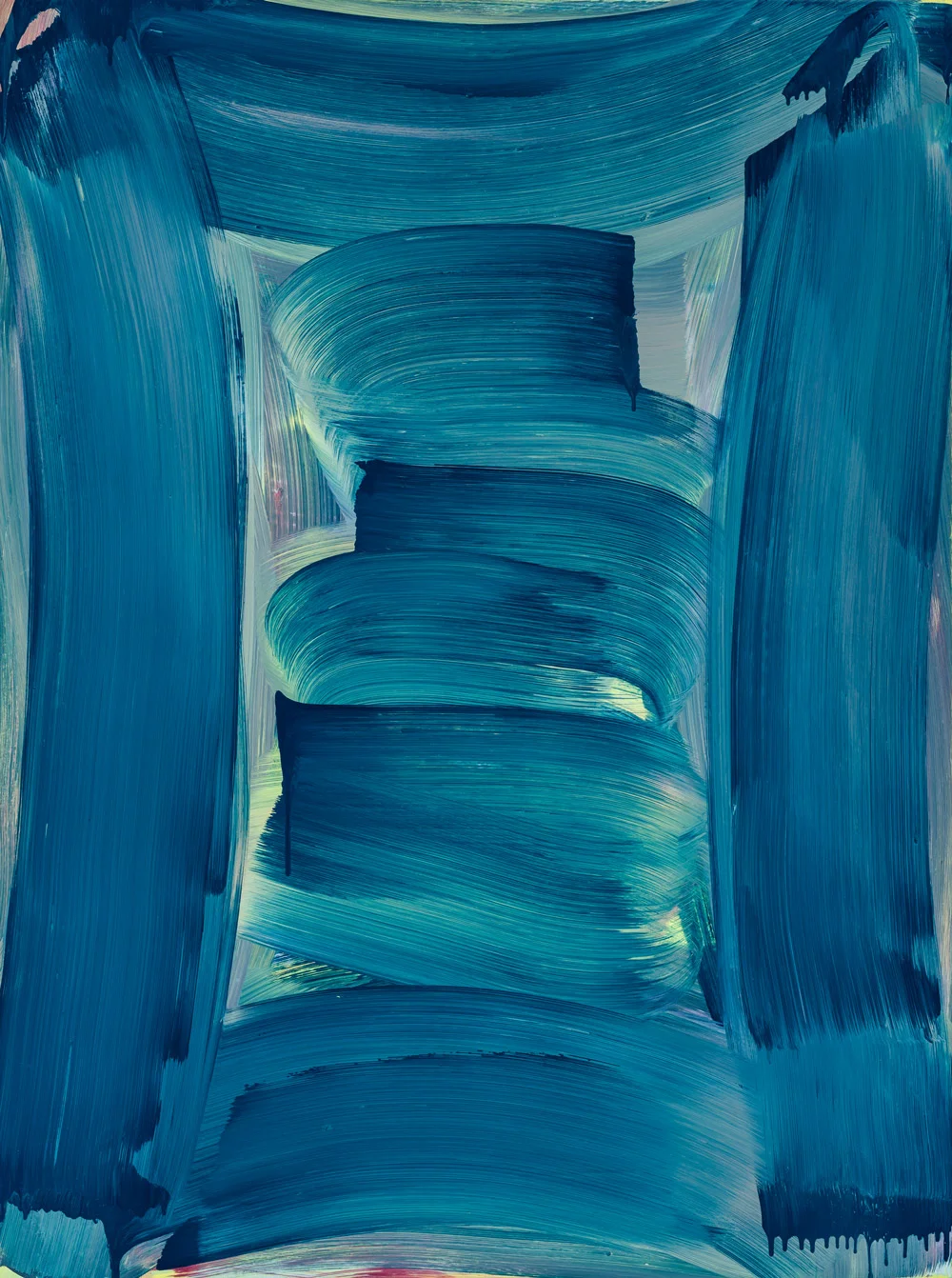 Stacked Vault , 2015 oil on canvas 40 x 30 in. Available at 1stdibs through ODETTA Gallery: https://www.1stdibs.com/search/?q=russino f
