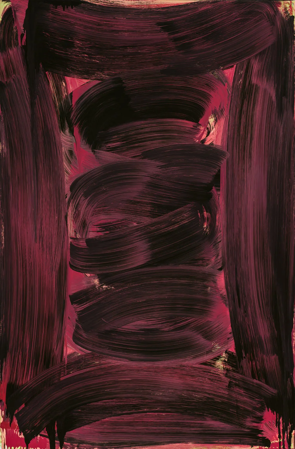 Switchback , 2016 oil on canvas 53 x 35 in.