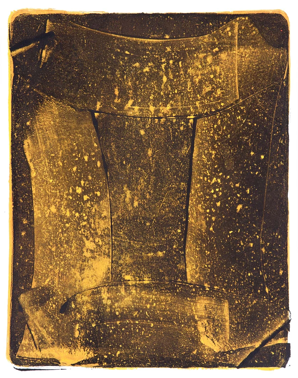 Arcs 95 , 2016 Monotype 11 x 8.5 in.