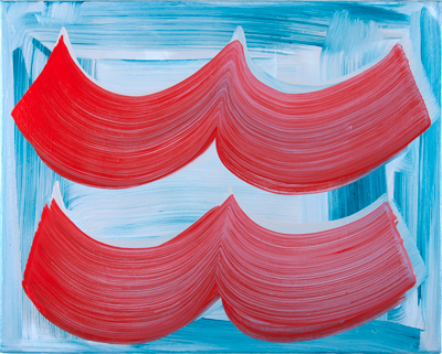 Fond Farewell , 2018, 16 x 20 in., oil on canvas,