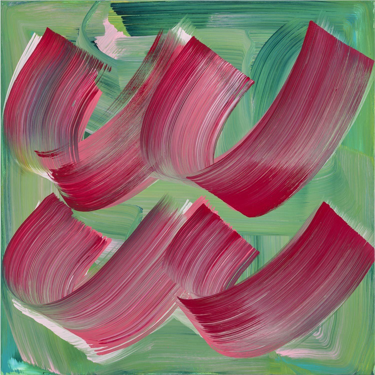  Notation, 2021 oil on canvas 30 x 30 in. 