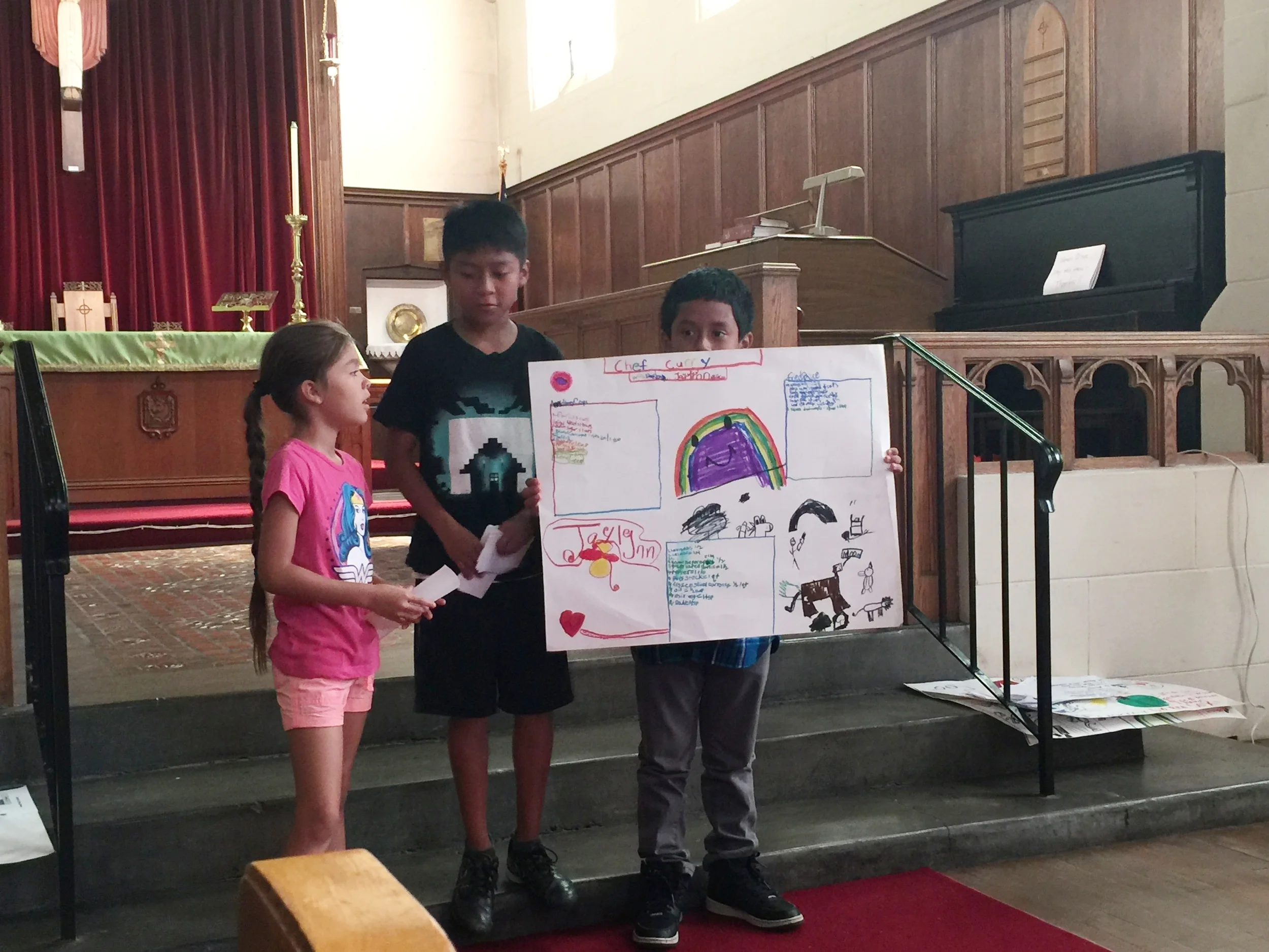 Kids use math to present what a great future looks like for them. 