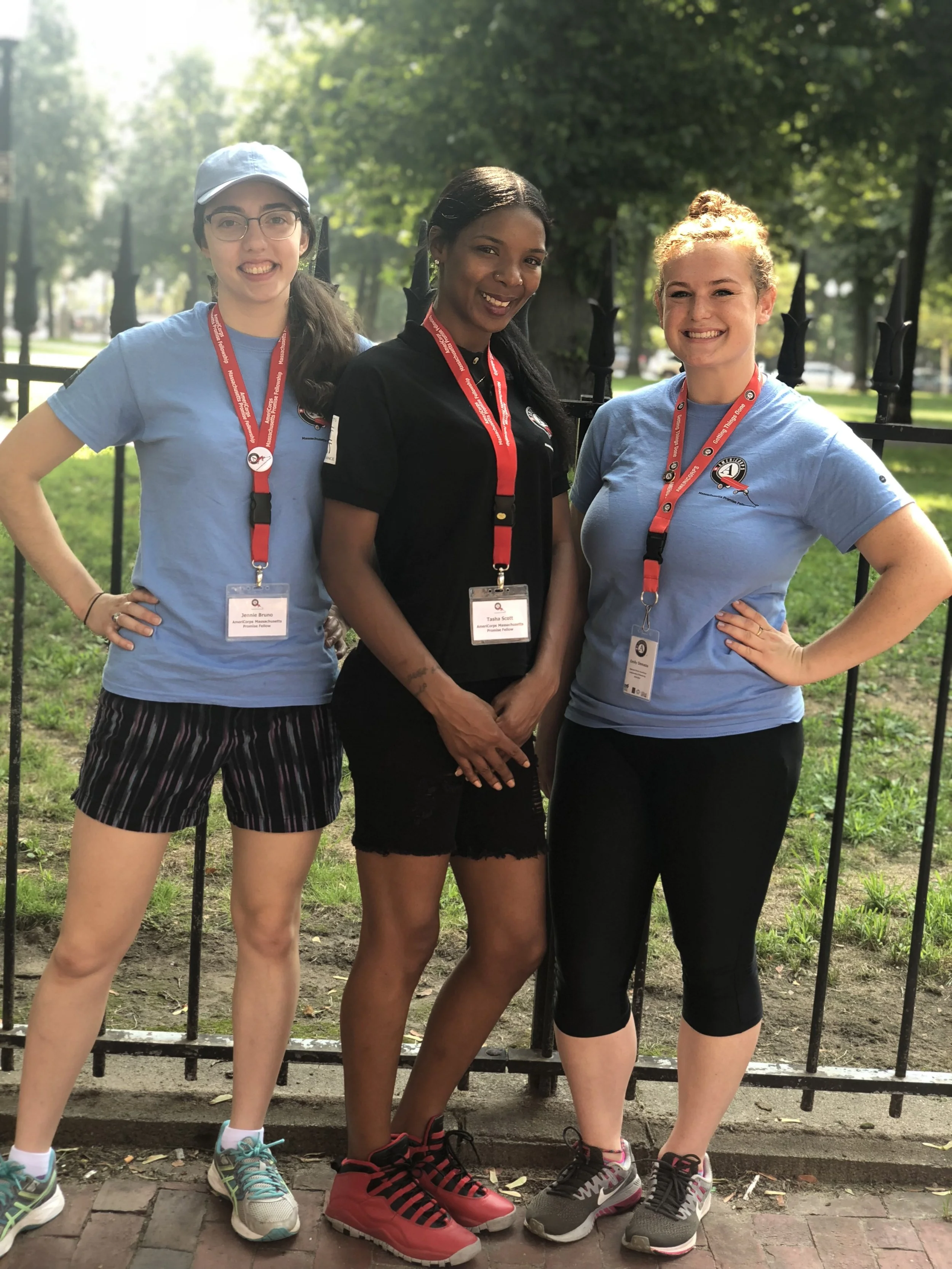 From left to right: Jennie, Tasha, and Emily