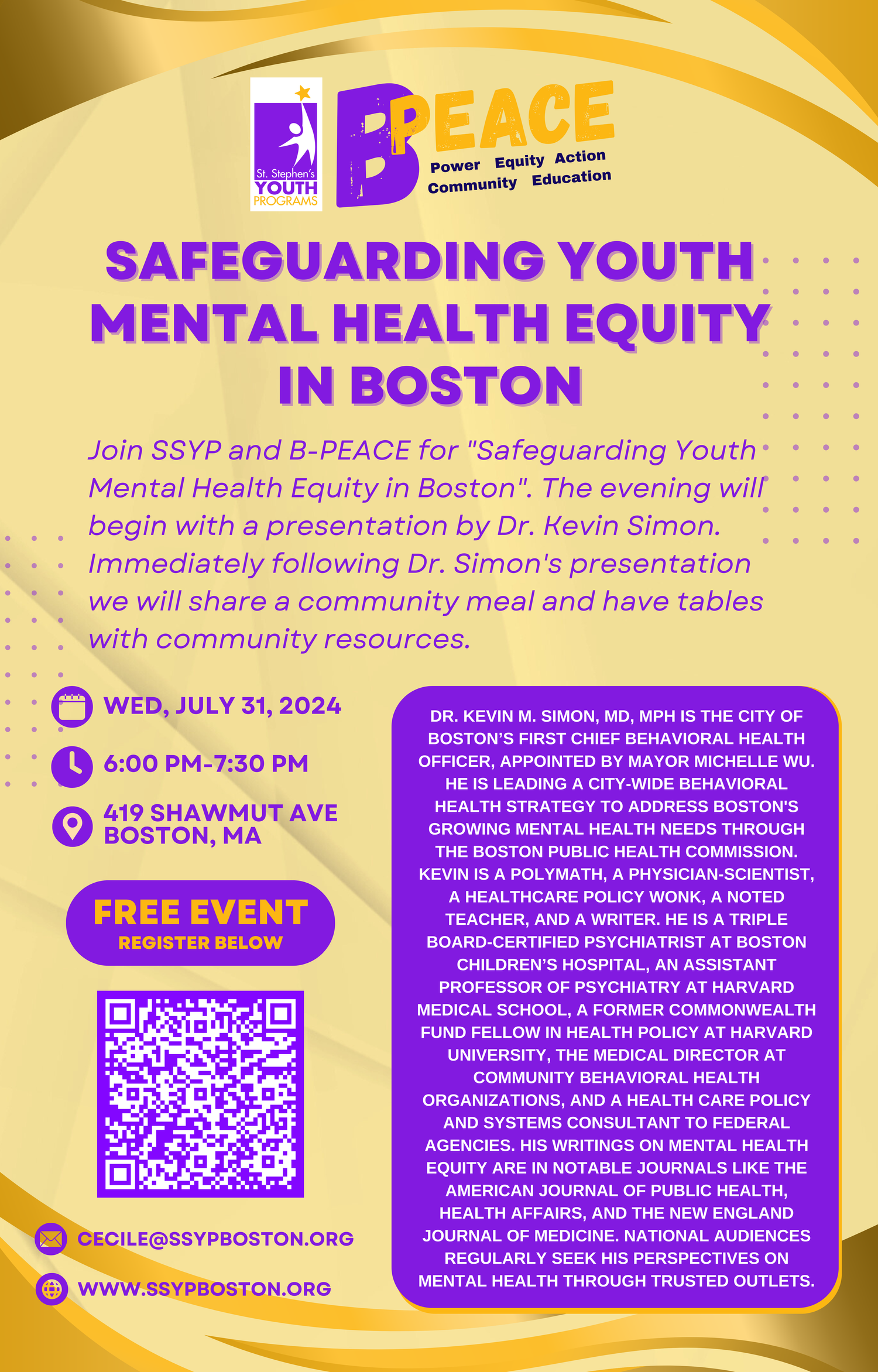 Events — St. Stephen's Youth Programs