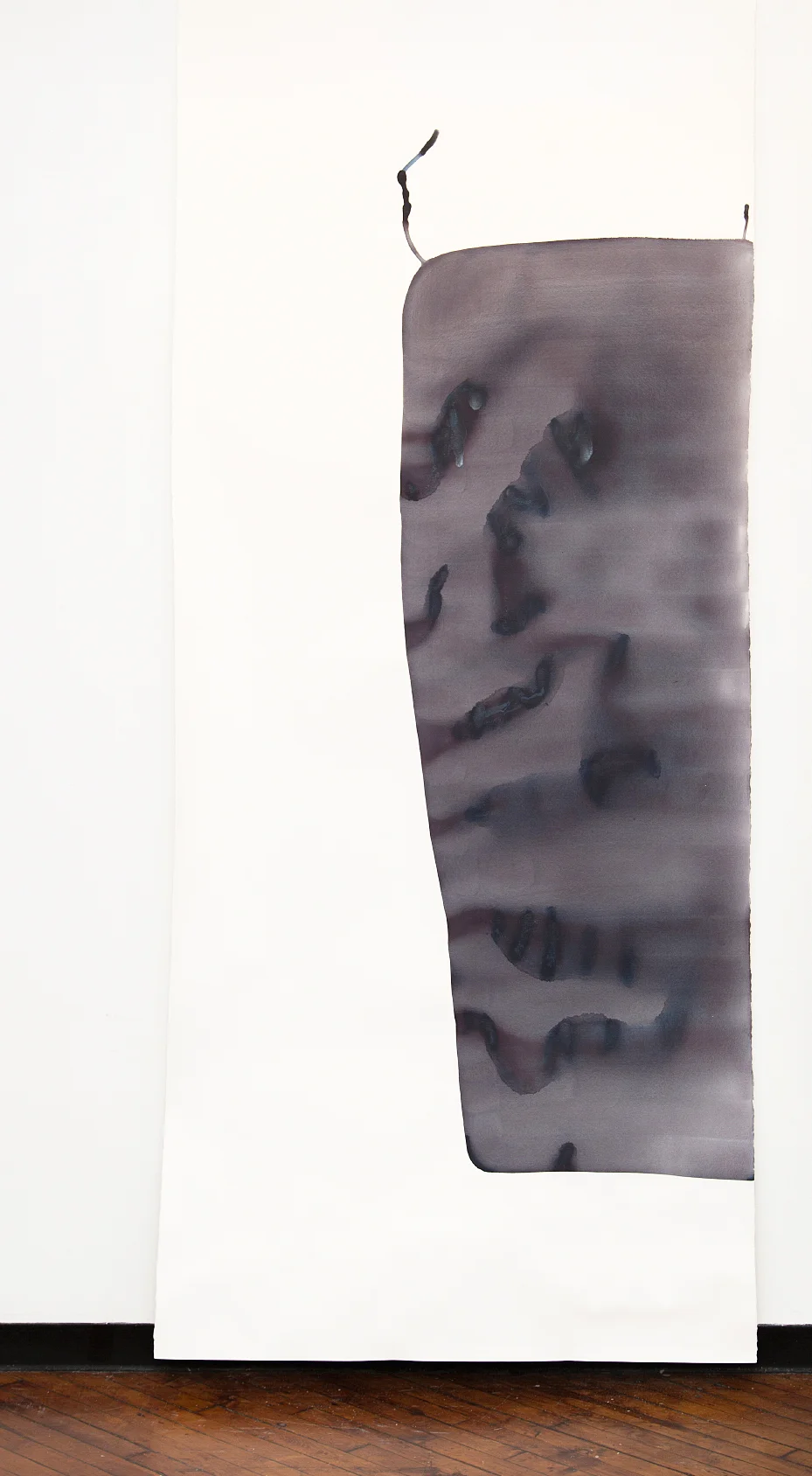 Dekalb watercolor on paper 121" x 51"