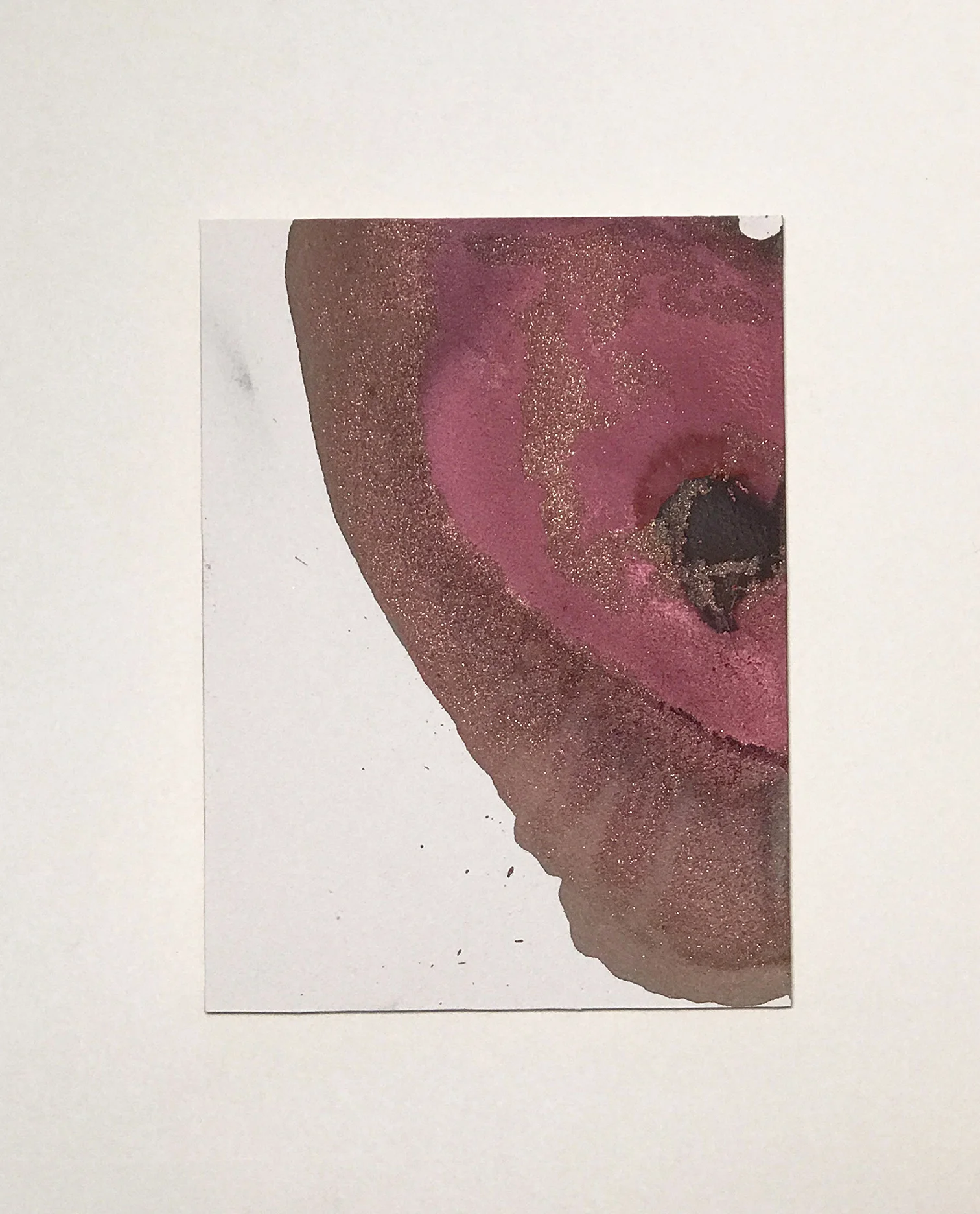 Spilling Blood no. 2 12" x 9" watercolor on paper