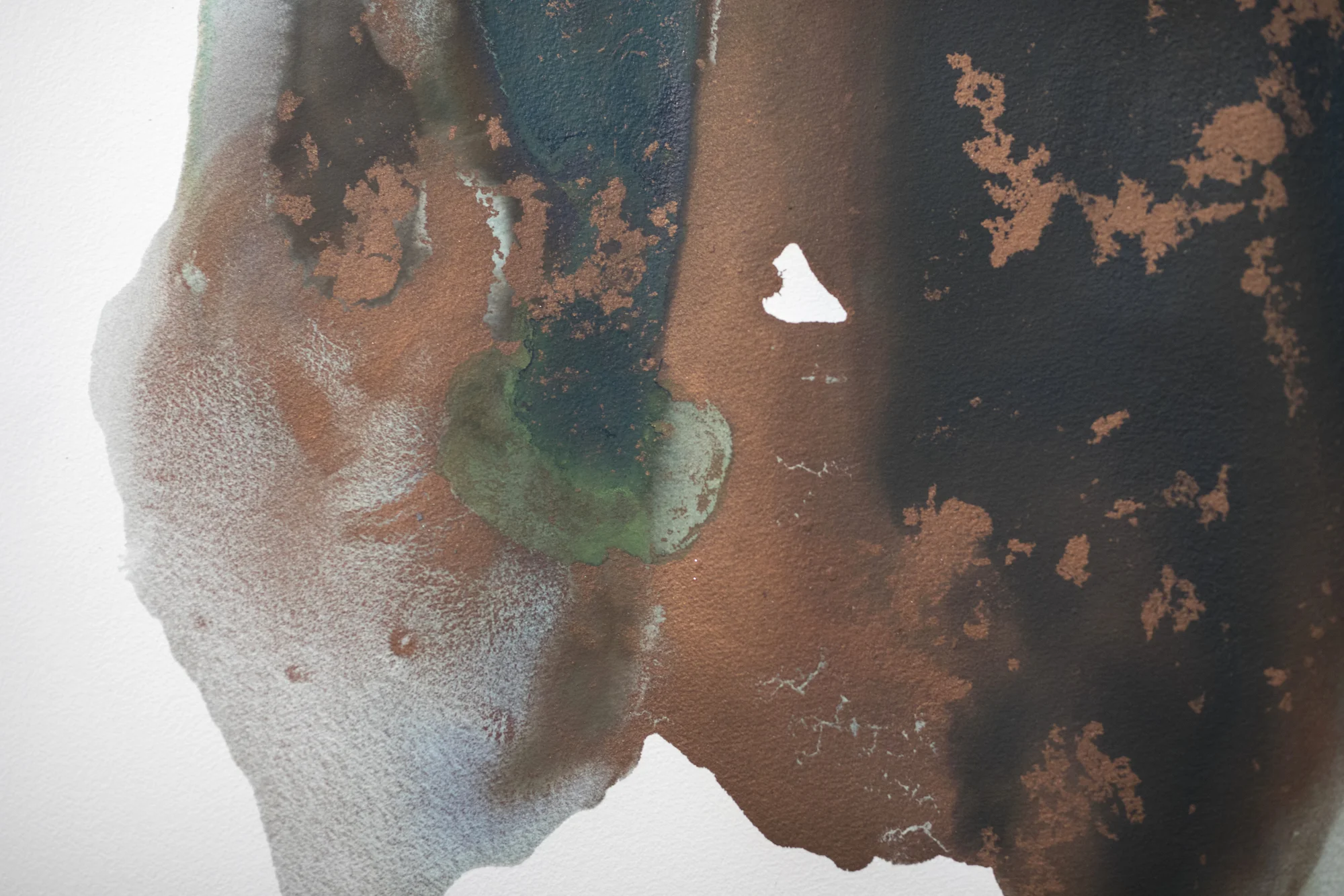 Seas and Turtle, No. 2, Birth (detail)