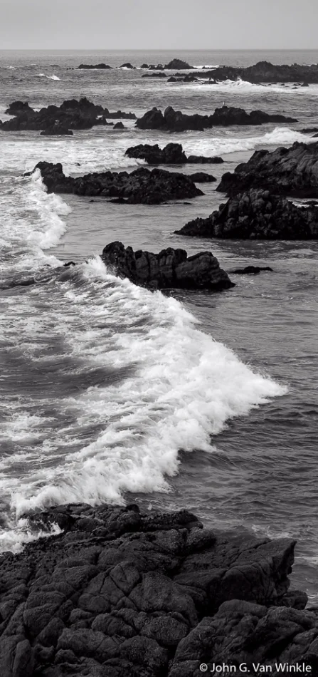 Waves, Monterey Bay, California