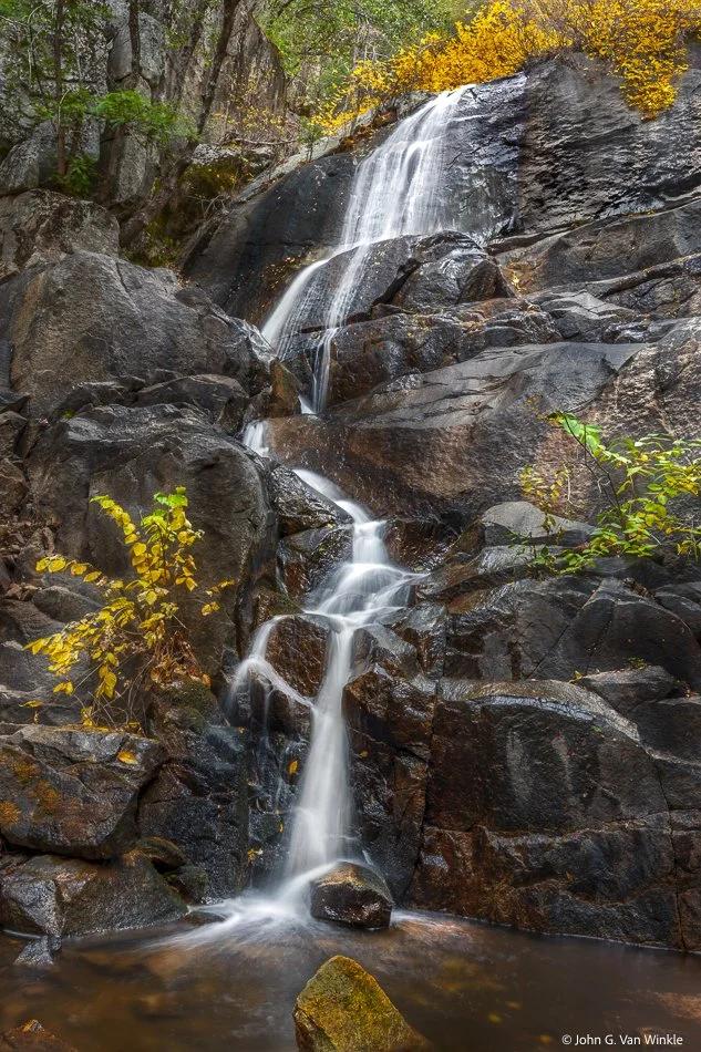 Wildcat Fall in the Fall, Yosemite National Park, California