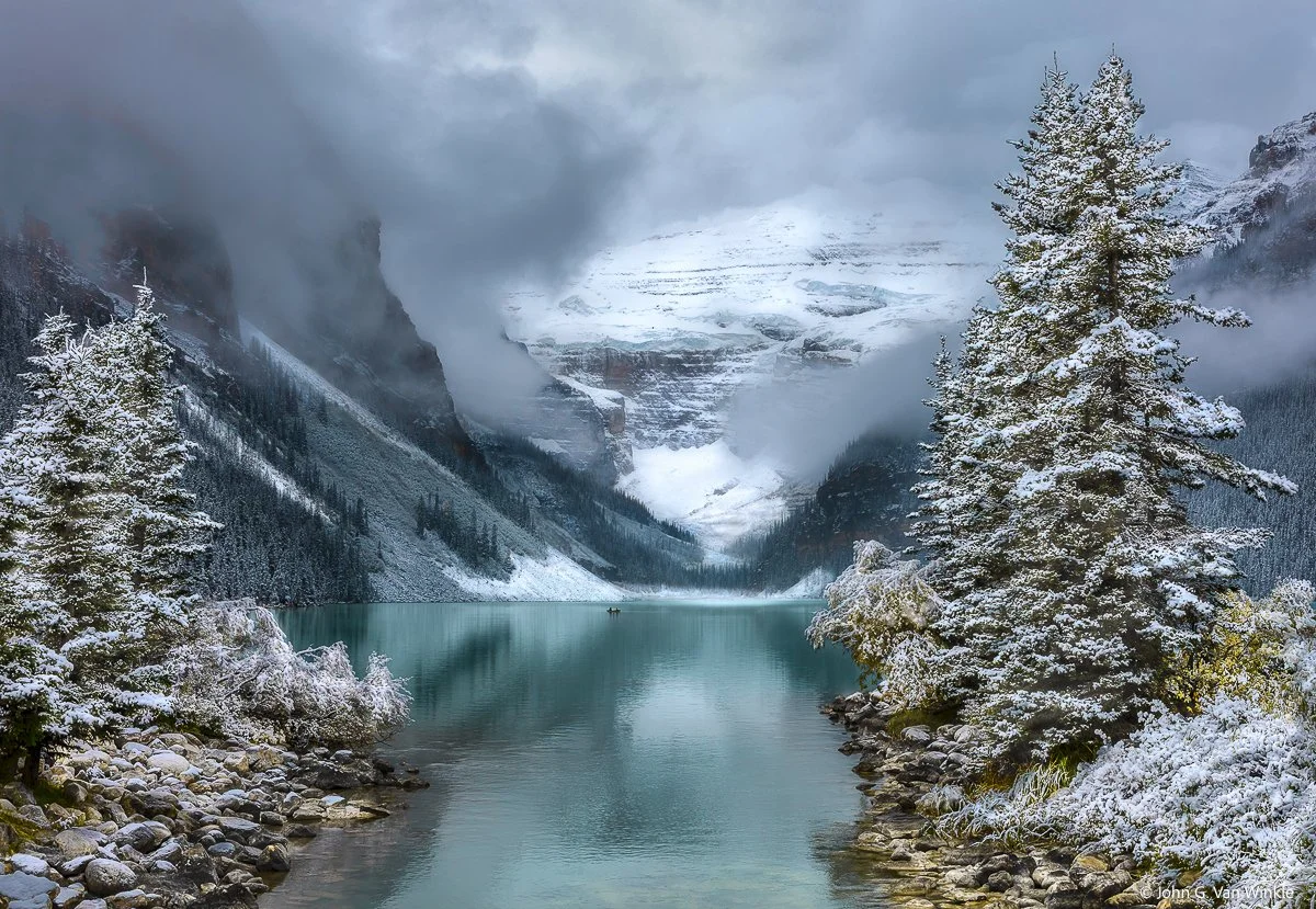 First Snow, Lake Louise, No. 1