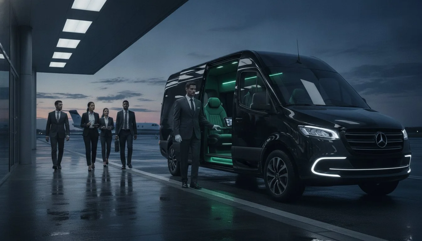 Airport Sprinter Van Service: The Executive Guide to Group Logistics in 2026