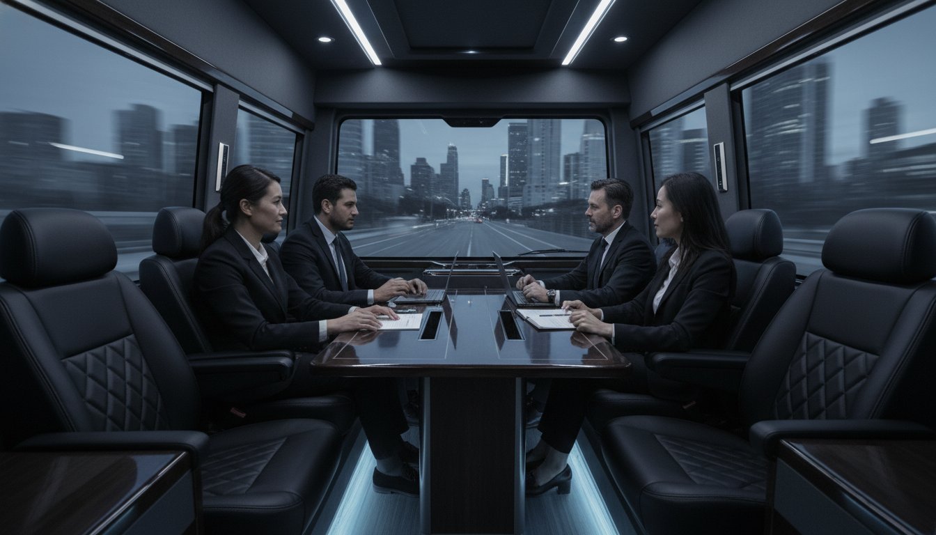 Strategic Uses for a Chauffeured Sprinter Van: The Executive Mobility Guide