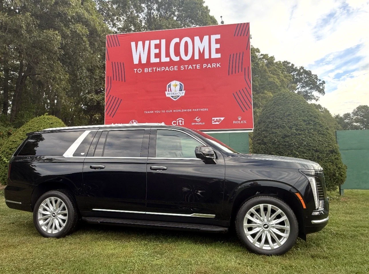 SUV service to and from major golf and sports events