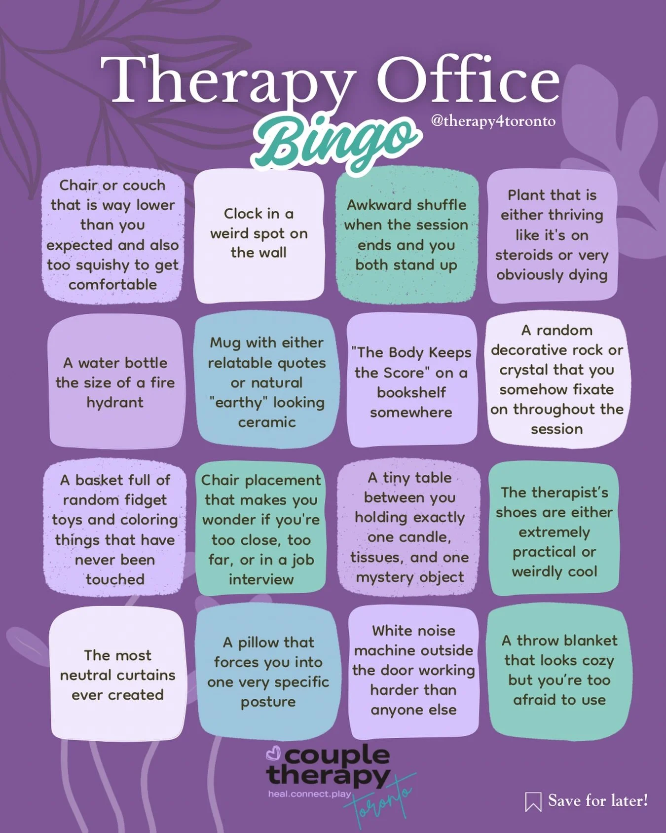 In case you weren&rsquo;t already aware, every therapist is assigned a highly trained, emotionally intelligent gnome with a Homesense gift card on the day they get their license.

Save this for your next session and share it with your therapy friends