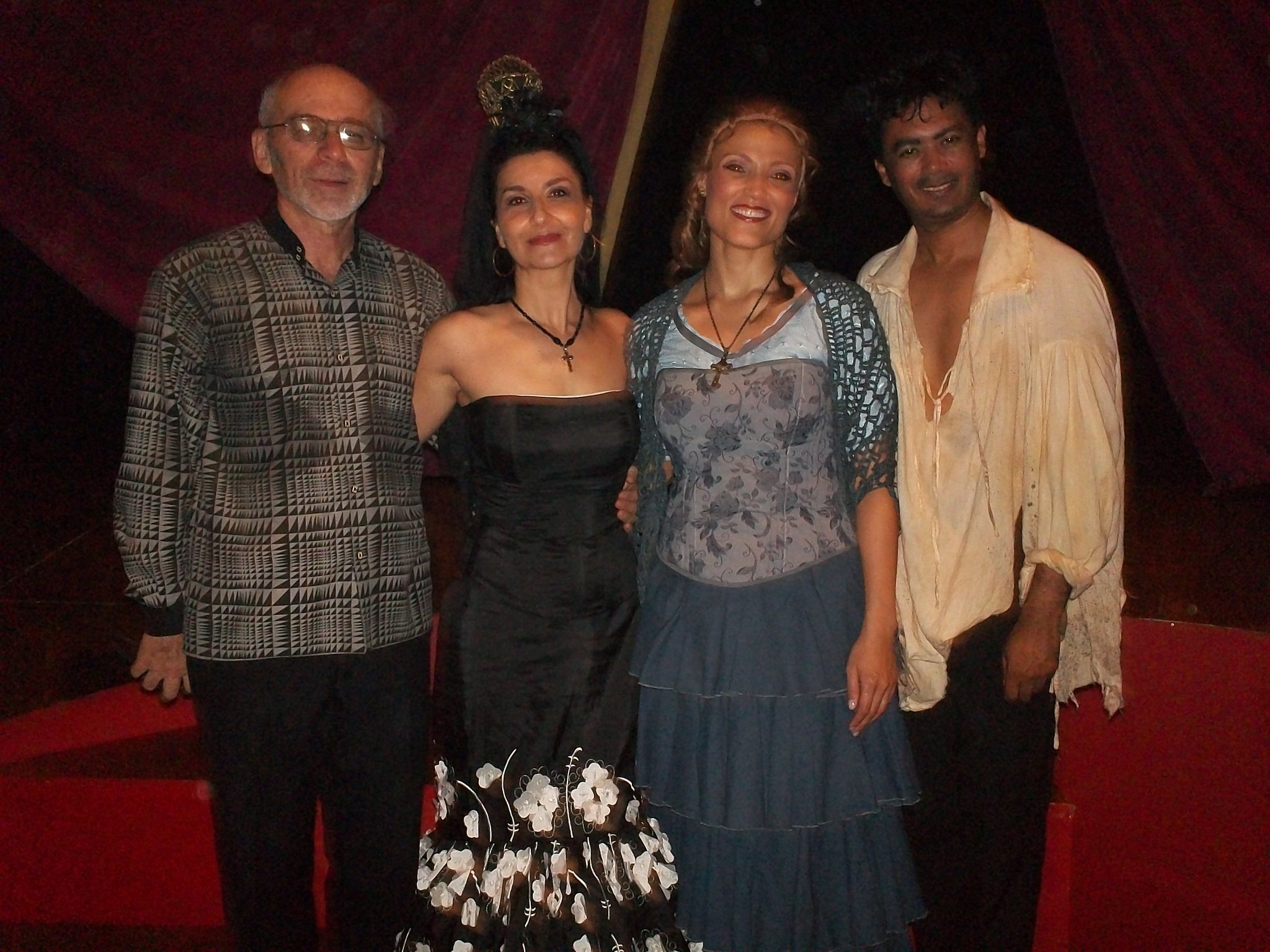  Backstage after  Carmen  Conductor -&nbsp;Naum Rousine Director -&nbsp;Michael Williams Carmen -&nbsp;Violina Anguelov Don Jose -&nbsp;Matthew Overmeyer Michaela -&nbsp;Bronwen Forbay The Playhouse Opera (Durban, South Africa) 