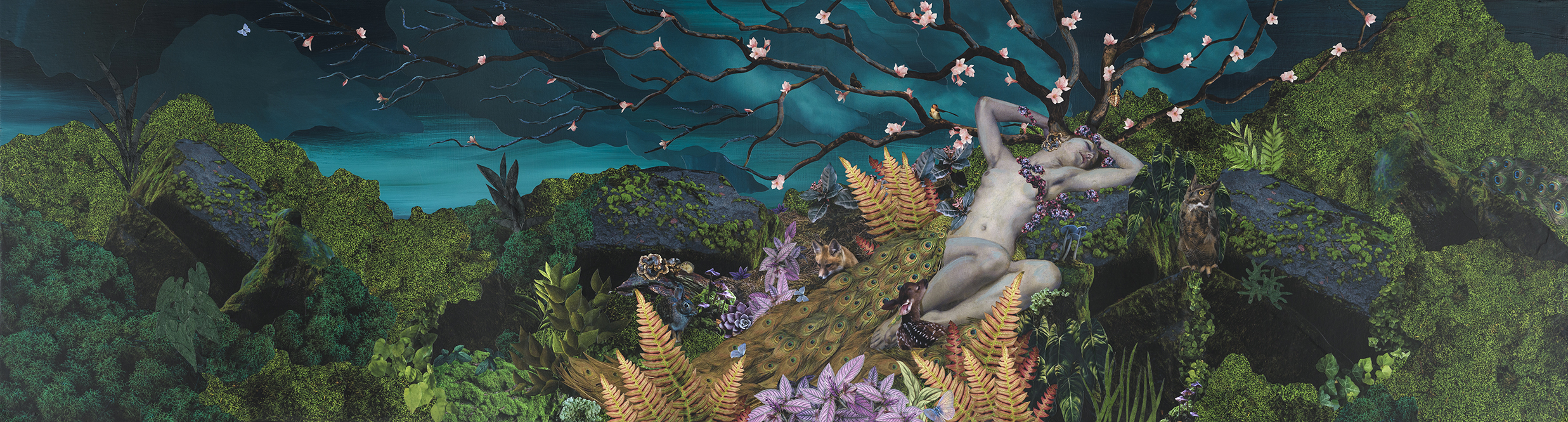 Wellspring , (original size 15” x 60”) ORDER