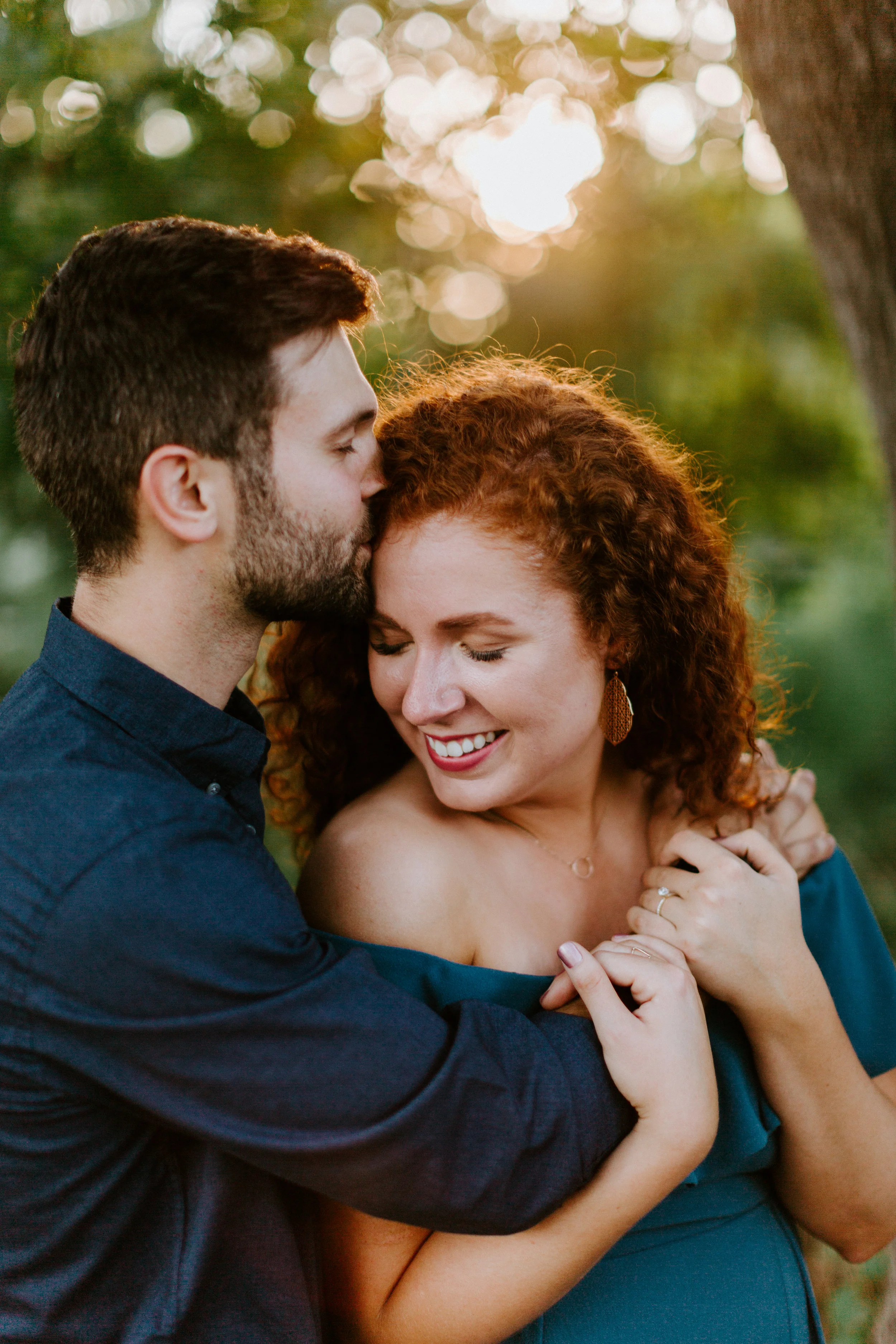 Golden Hour Engagement Session At Radnor Lake State Park