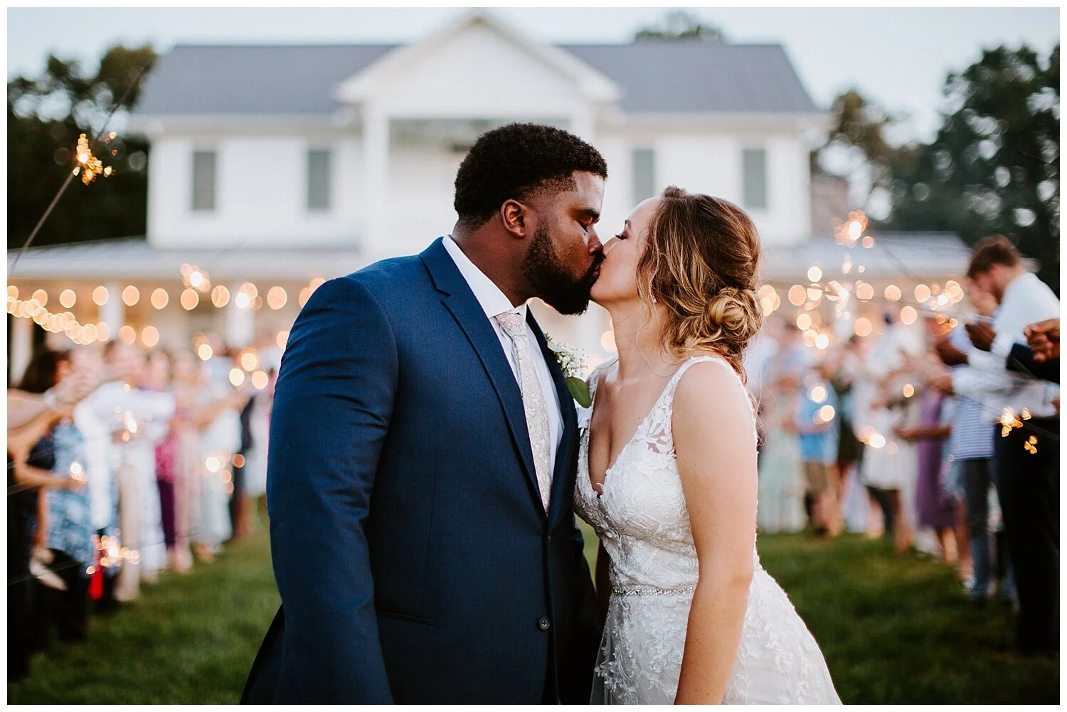 Beautiful Backyard Wedding at Poplar Springs Farm, Nashville Tennessee