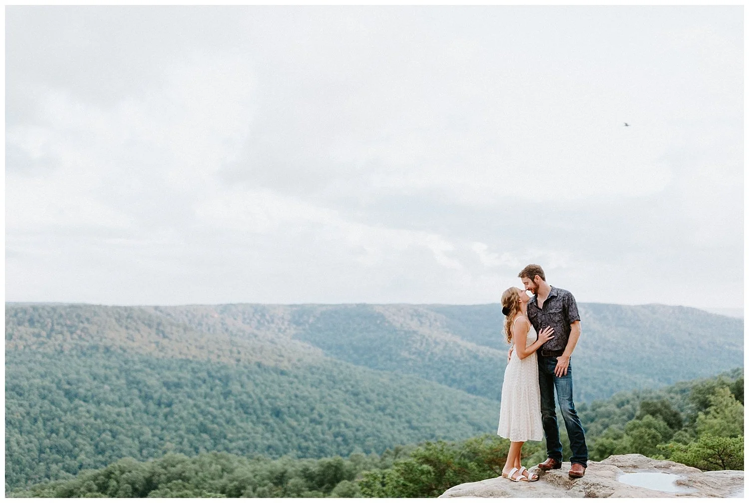 Romantic Mountain Engagement Session | Cookeville, TN