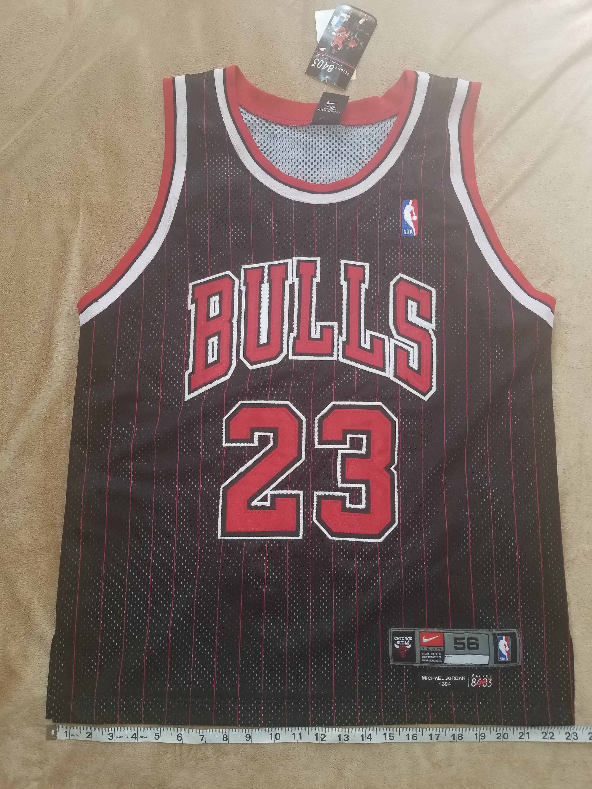 bulls striped jersey