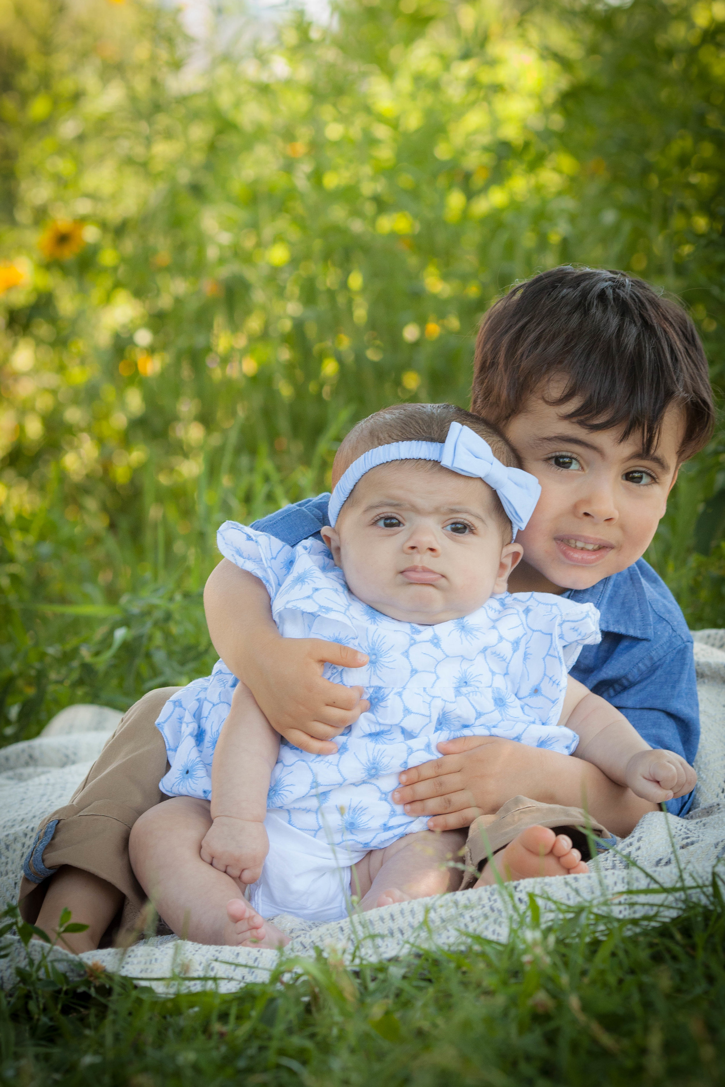 Playing in the Grass - Lincoln Park