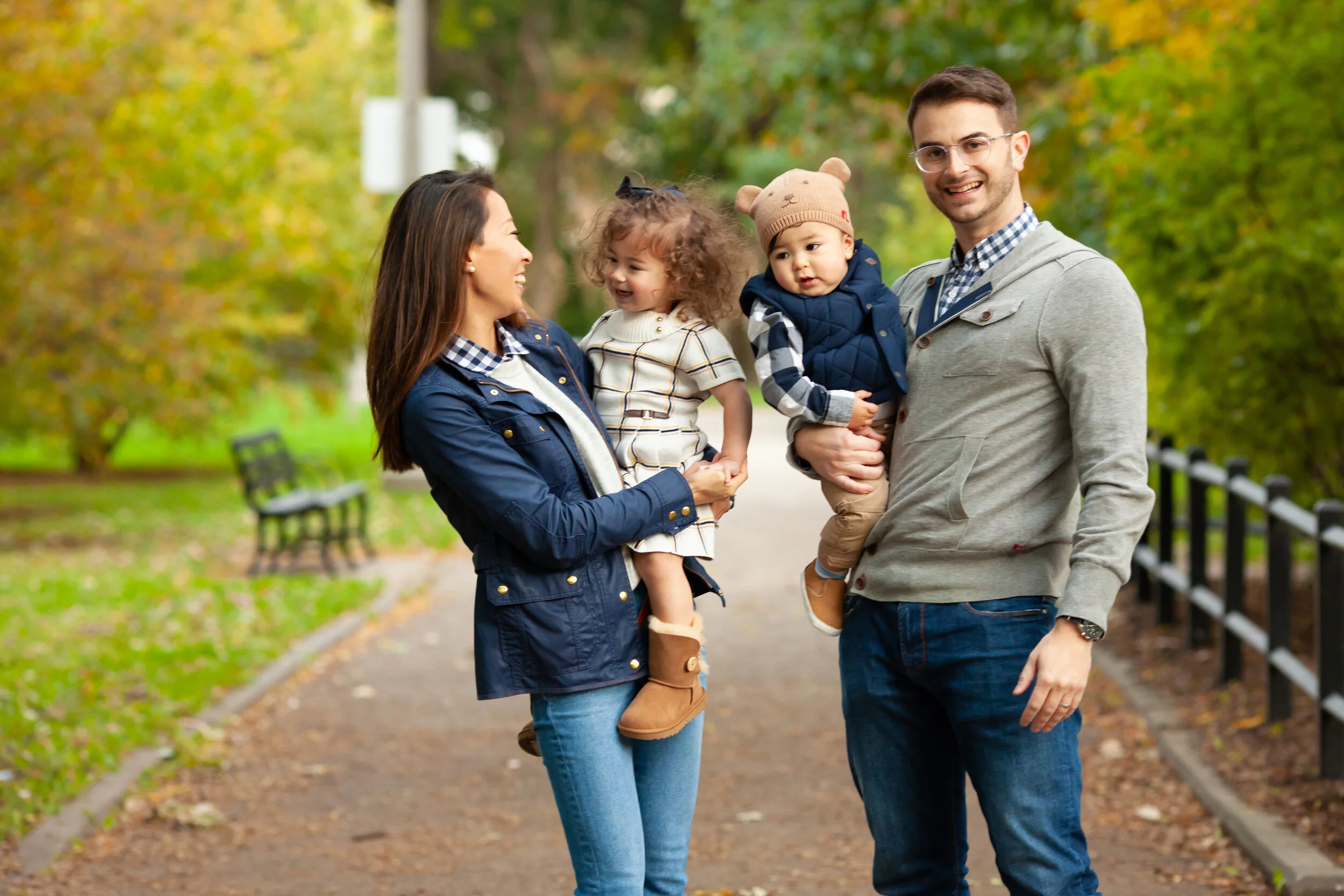 fall mini family photo sessions