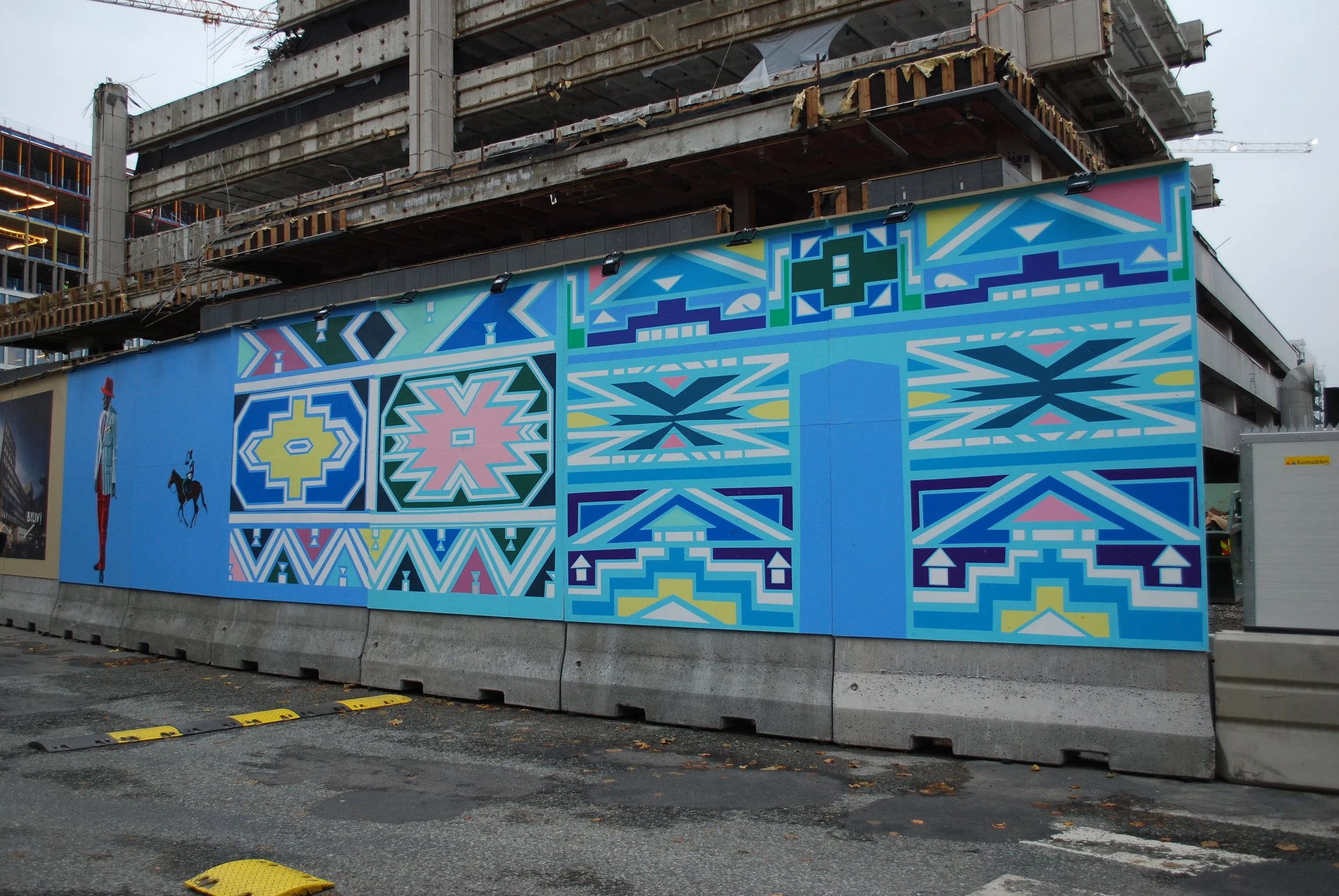 VIA - kunst på byggegjerder