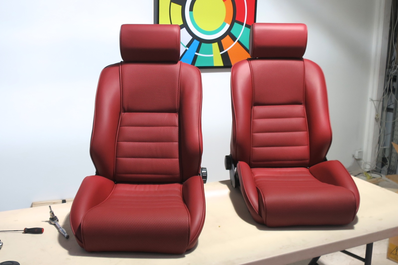 Front seats from Porsche 964 backdate