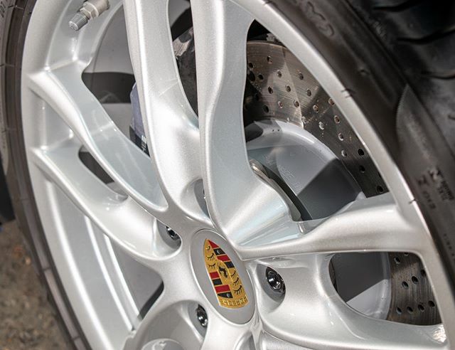 Have you taken precaution and protected your wheels for winter? We offer complete 4-wheel Ceramic Coatings for the best defence 🛡 #porsche #porscheclub #detailing #precisionporsche