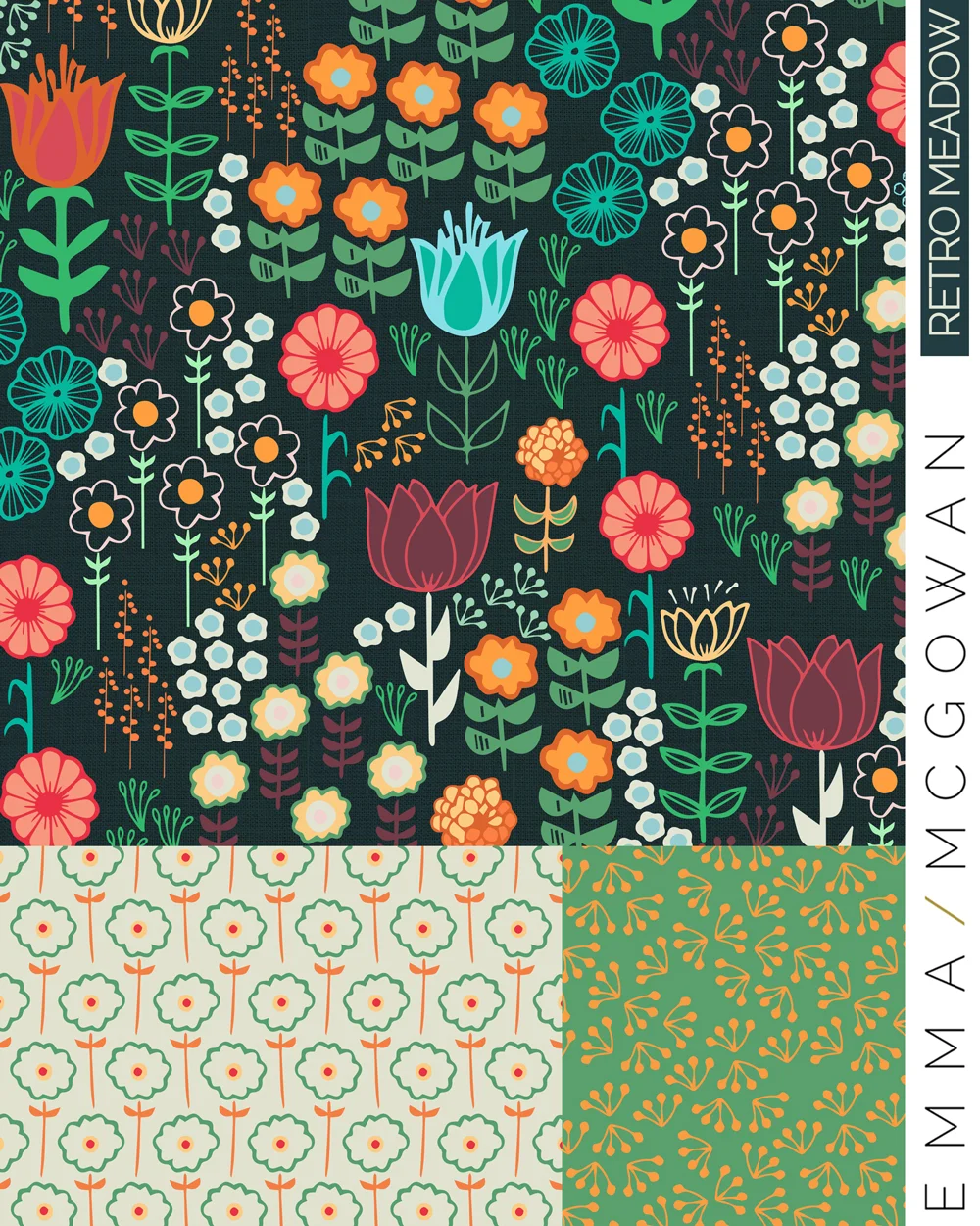 Retro Meadow © Emma McGowan 2016
