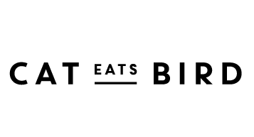 cat eats bird
