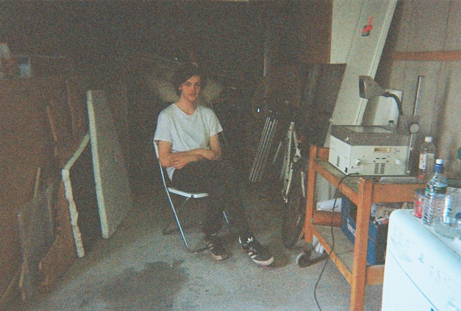 In the Loumier Project studio.