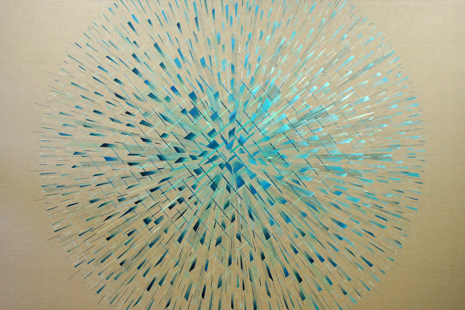 New Exploration 200x300cm, 2016 Acrylic on canvas