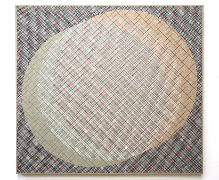 Zeroing In, 12 0x120cm, 2016 Acrylic on canvas
