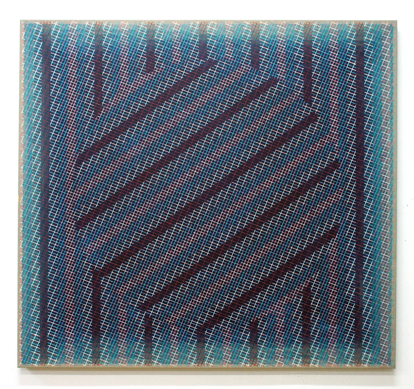 Two States 120x130cm,. 2016 Acrylic on canvas
