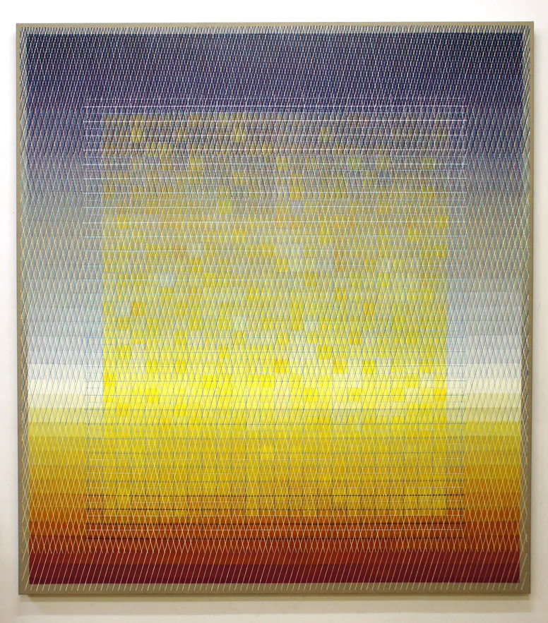 Outer Edge 200x180cm,2017 Acrylic on canvas