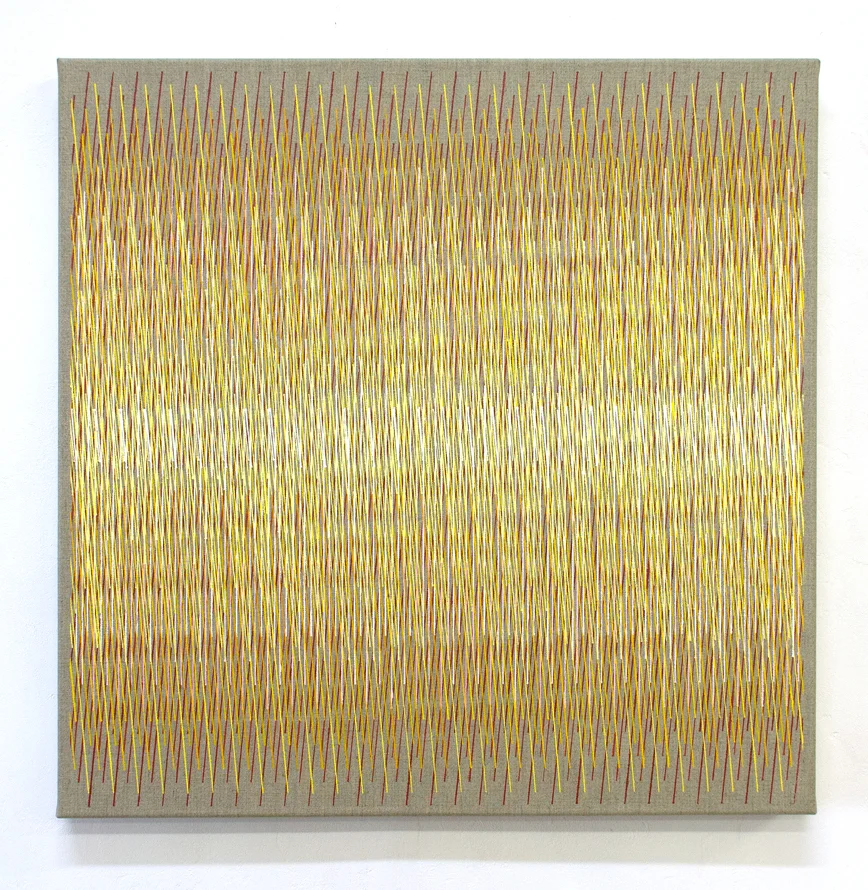 Source Feedback 60x60cm, 2017 Acrylic on canvas